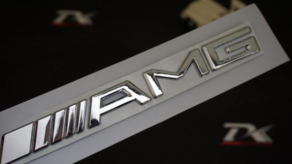 Mercedes Benz AMG Bagaj 3M ABS Krom Logo