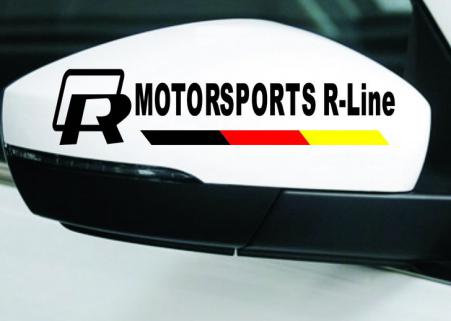 Audi R Motorsport R-Line Sticker