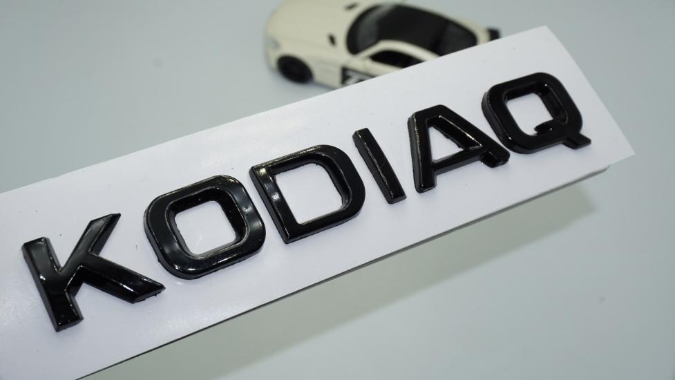 DK Tuning Skoda Kodiaq Siyah ABS 3M 3D Bagaj Yazı Logo