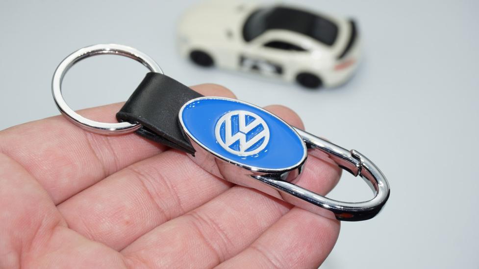 DK Tuning Volkswagen Logo Deri Metal Anahtarlık Orjinal Ürün