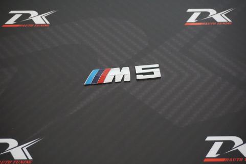 Bmw M5 Bagaj 3M 3D Krom Metal Logo