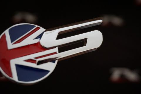 Jaguar S English Flag Metal 3M Bagaj Yazı Logo Amblem