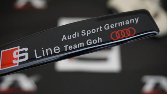 Audi S Line Sport Logo Kapı Kenarı Koruma Damla Desen 3M Band