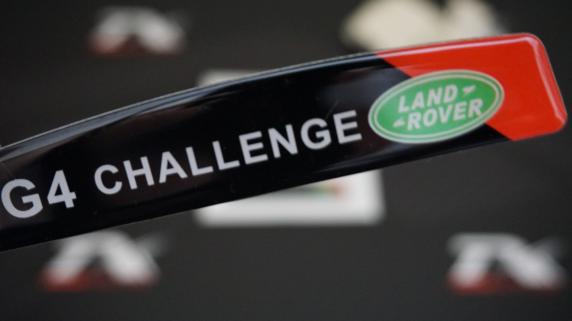 Land Rover G4 Challenge Logo Kapı Kenarı Koruma Damla Desen 3M Band