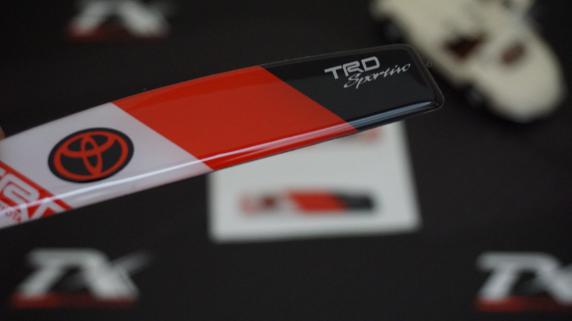 Toyota TRD Sportivo Logo Kapı Kenarı Koruma Damla Desen 3M Band