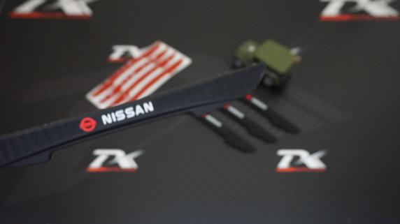 Nissan Logo Kapı Kenarı Koruma Kauçuk 3M Band