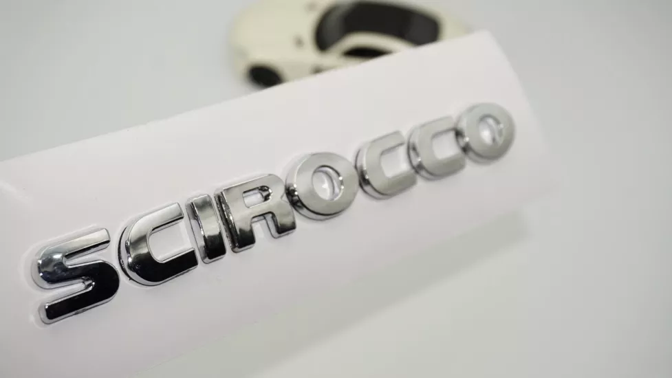 DK Tuning VW Volkswagen Scirocco MK3 Bagaj Krom Yazı Logo Arma