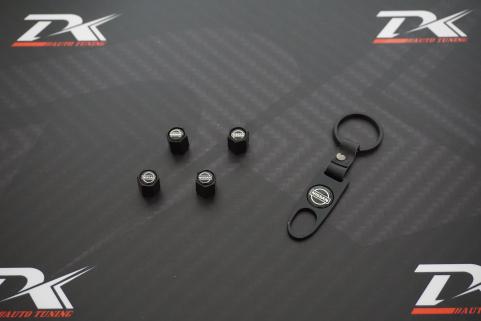 Nissan Logo Anahtarlık Sibop Kapağı Seti