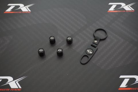 Mini Cooper Logo Anahtarlık Sibop Kapağı Seti