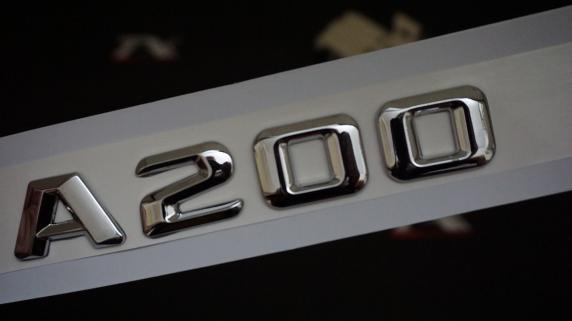 A200 Bagaj Krom Metal 3M 3D Yazı Logo
