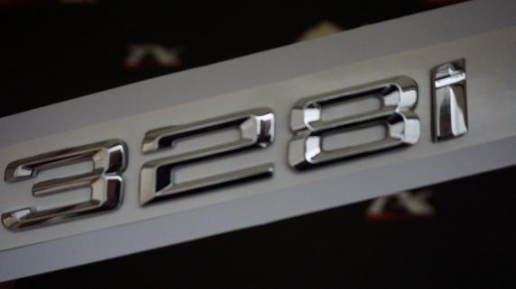 Bmw 328İ Bagaj Krom Metal 3M 3D Yazı Logo