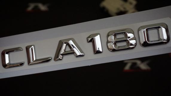 CLA180 Bagaj Krom Metal 3M 3D Yazı Logo