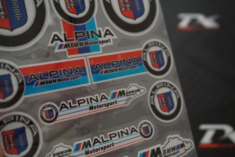 BMW M Alpina Motorsport Grup Sticker