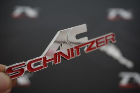 BMW AC Schnizer Bagaj Krom Metal 3M 3D Yazı Logo