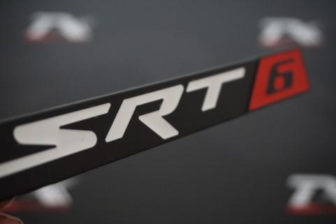 Dodge SRT 6 Krom Metal Bagaj 3M 3D Logo