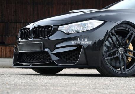 Bmw M3 F30 F35 Çift Bar Ön Izgara Böbrek Glossy Black