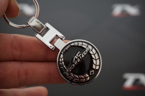 Bmw AC Schnitzer Logo Krom Metal Çift Yön Anahtarlık