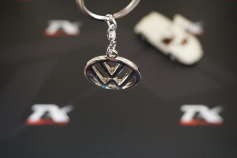 Volkswagen Logo Krom Metal Çift Yön Stil Anahtarlık