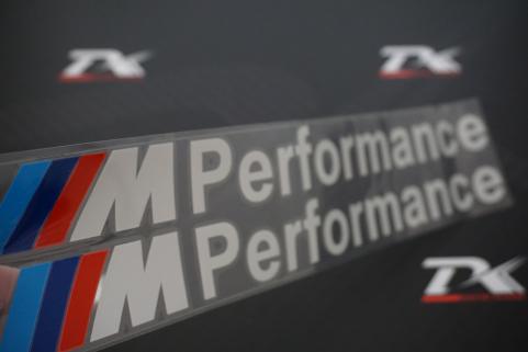 Bmw M Performance Kapı Cam Body Sticker 35Cm