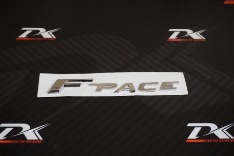 Jaguar F-Pace 3M Krom ABS Bagaj Yazı Logo Orjinal Ürün