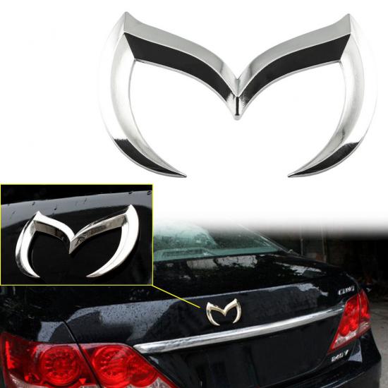 Mazda Batman 2 3 5 6 CX Miata Krom Metal 3M 3D Bagaj Logo