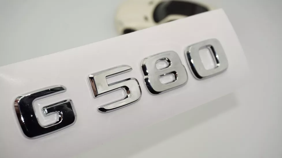 DK Tuning G580 Bagaj Krom ABS Yazı Logo Benz İle Uyumlu