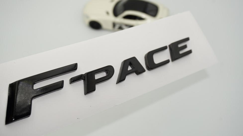 DK Tuning F-Pace 3M Siyah ABS Bagaj Yazı Logo Jaguar İle Uyumlu