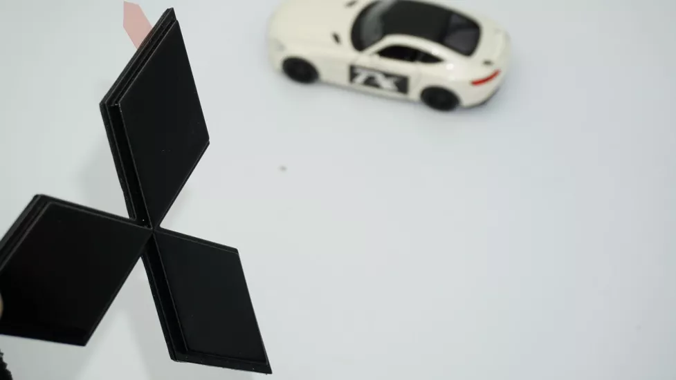 DK Tuning Bagaj Siyah ABS Yazı Logo Mitsubishi İle Uyumlu