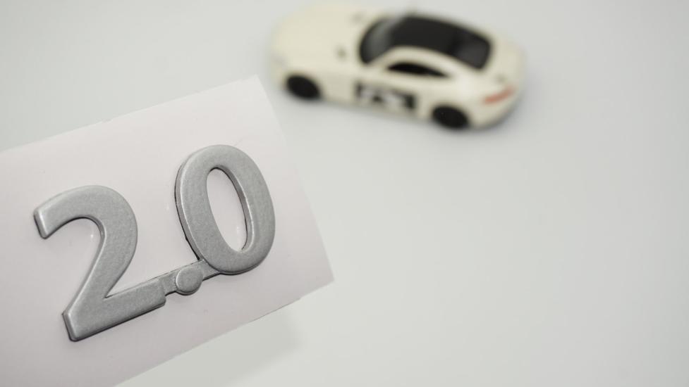 DK Tuning 2.0 Gri ABS Bagaj Yazı Logo Arma Jaguar İle Uyumlu