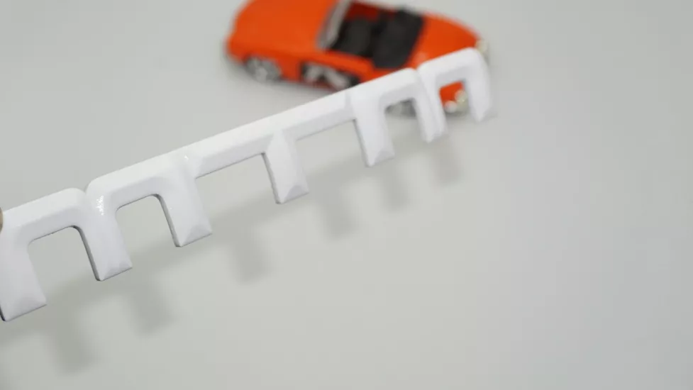 DK Tuning MTM Bagaj Beyaz ABS Logo Amblem Audi İle Uyumlu