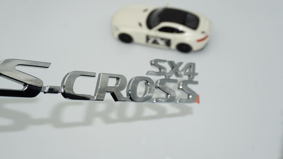 DK Tuning SX4 S-Cross Bagaj Krom Yazı Logo Suzuki İle Uyumlu