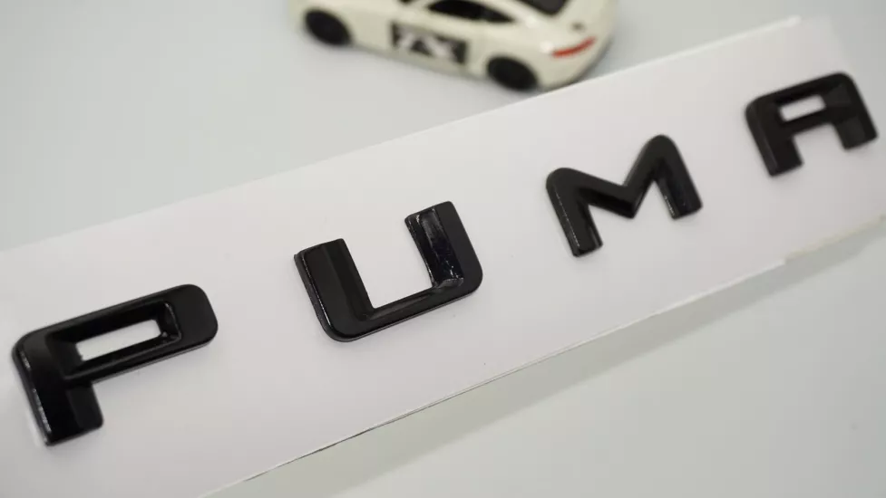 DK Tuning Puma Bagaj Siyah Yazı Logo Arma Ford ile Uyumlu