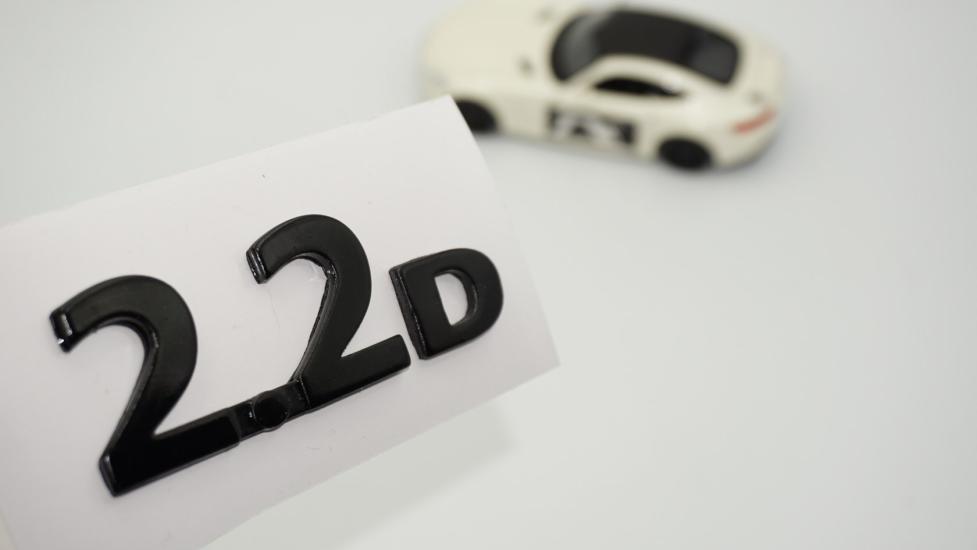 DK Tuning 2.2D Siyah ABS Bagaj Yazı Logo Arma Jaguar İle Uyumlu