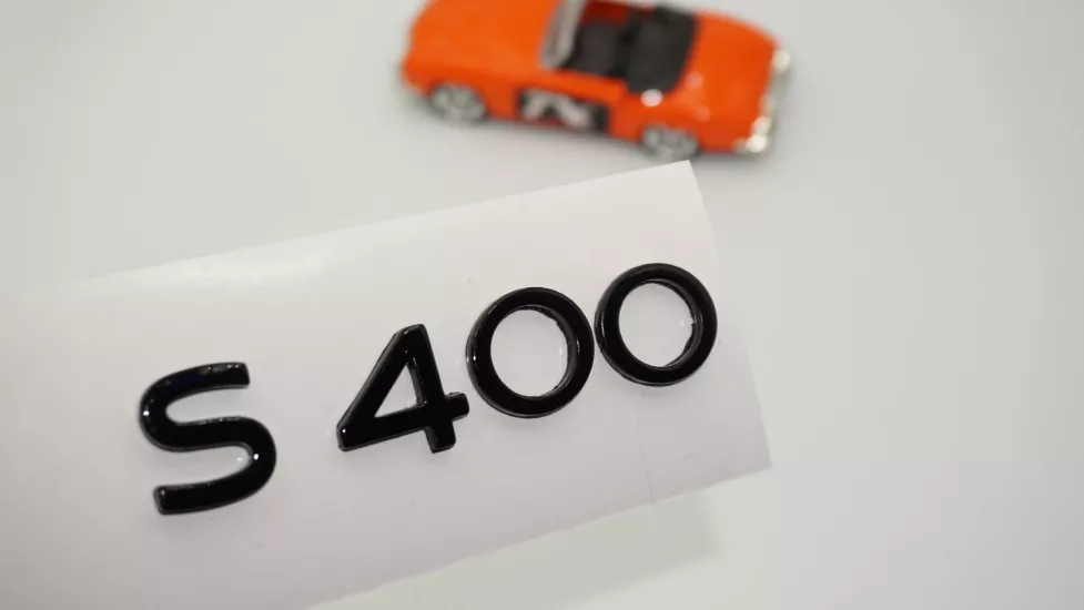 DK Tuning  S400 Maybach Bagaj Siyah ABS Yazı Logo Arma