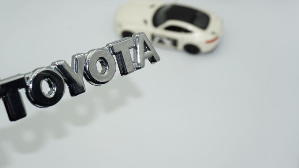 DK Tuning Toyota Prius Auris Bagaj 3M 3D Krom ABS Logo Amblem