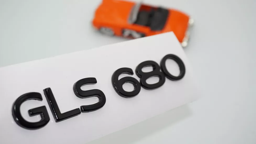 DK Tuning  GLS680 Maybach Bagaj Siyah ABS Yazı Logo Arma