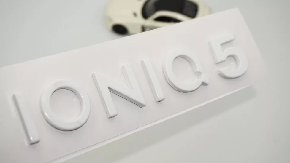 DK Tuning Hyundai ioniq 5 Beyaz ABS Bagaj Yazı Logo Arma