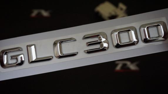 GLC300 Bagaj Krom Metal 3M 3D Yazı Logo