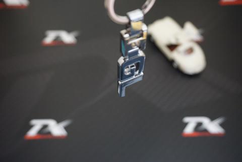 Mercedes Benz X164 GL Series Logo Çift Yön Krom Metal Stil Anahta