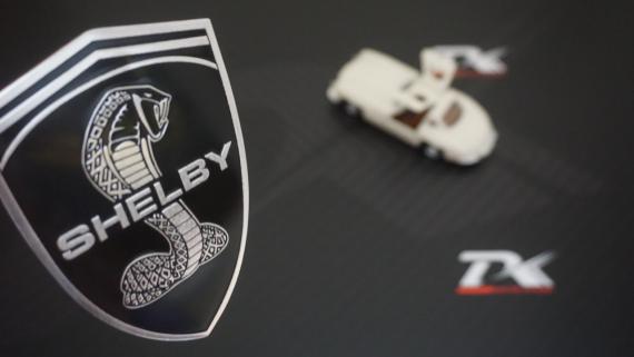 Ford Mustang Shelby Kobra Logo 3M 3D Body Plaka Metal OEM Yeni Ür