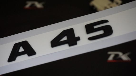 A45 Bagaj Yazı Logo Siyah Renk Orjinal Ürün