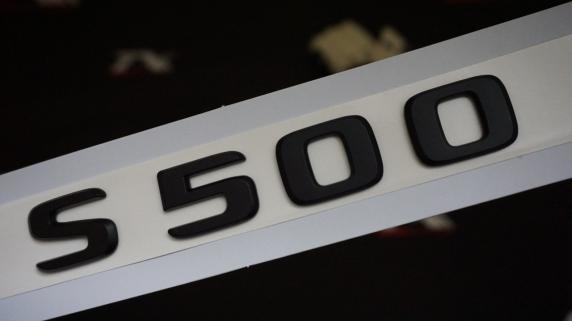 S500 Bagaj Yazı Logo Mat Siyah Renk Orjinal Ürün