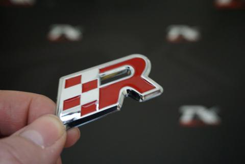 Seat R Bayrak Cupra Leon İbiza Altea Bagaj Krom Metal 3M 3D Yazı
