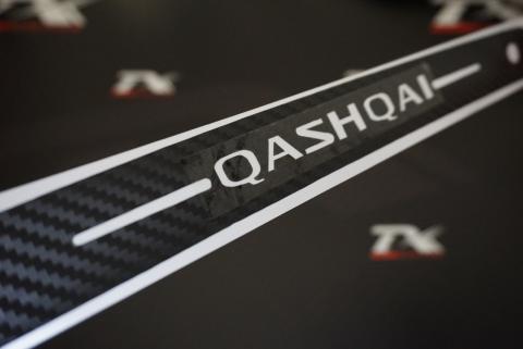 Nissan Qashqai 2008 2015 Modeller Karbon Fiber Stop Lamba Filmi