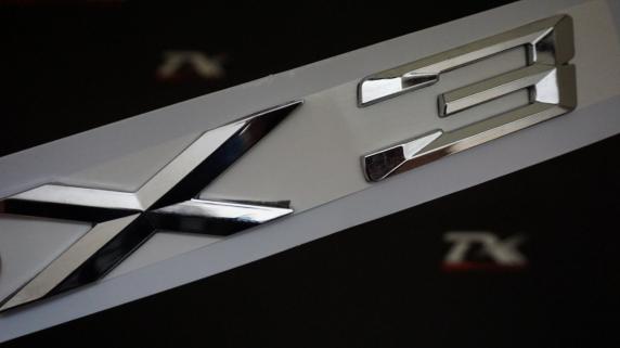 Bmw X3 Bagaj Krom Metal 3M 3D Yazı Logo