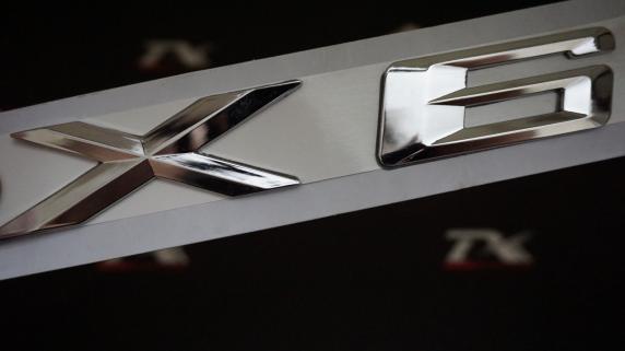 Bmw X6 Bagaj Krom Metal 3M 3D Yazı Logo