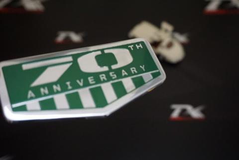 Jeep 70th Anniversary Bagaj 3M 3D Logo Amblem