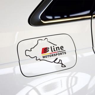 Audi S Line Nurburgring Map Depo Kapağı Sticker
