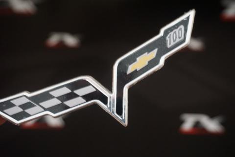 Chevrolet 100.Yıl Krom Metal Bagaj Logo