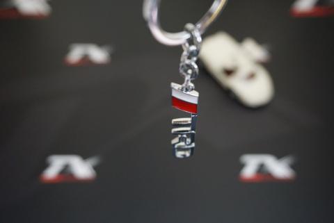 Toyota TRD Logo Çift Yön Krom Metal Stil Anahtarlık New Style